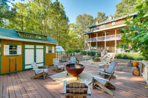 Family Getaway Georgia Cabin with Outdoor Hot Tub